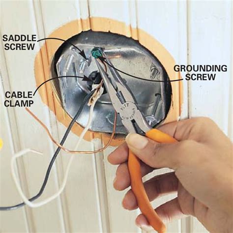 replace electrical box in ceiling|ceiling fan outlet box installation.